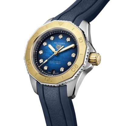 TAG Heuer Montre Femme Aquaracer Professional 200 30mm Bleu WBP2450.FT6215 – Image 2