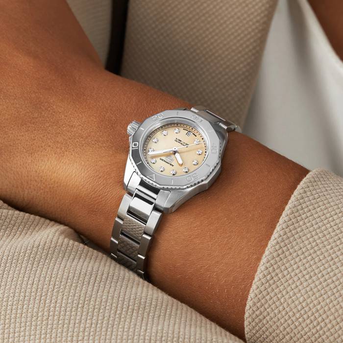 TAG Heuer Montre Femme Aquaracer Professional 200 30mm Caramel WBP2417.BA0622 – Image 2