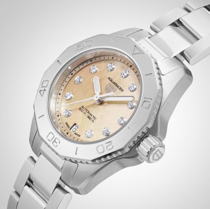 TAG Heuer Montre Femme Aquaracer Professional 200 30mm Caramel WBP2417.BA0622 – Image 3