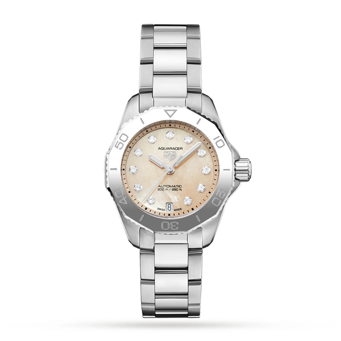 TAG Heuer Montre Femme Aquaracer Professional 200 30mm Caramel WBP2417.BA0622