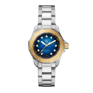 TAG Heuer Montre Femme Aquaracer Professional 200 Date 30mm Bleu WBP2450.BA0622