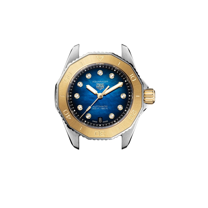 TAG Heuer Montre Femme Aquaracer Professional 200 Date 30mm Bleu WBP2450.BA0622 – Image 5