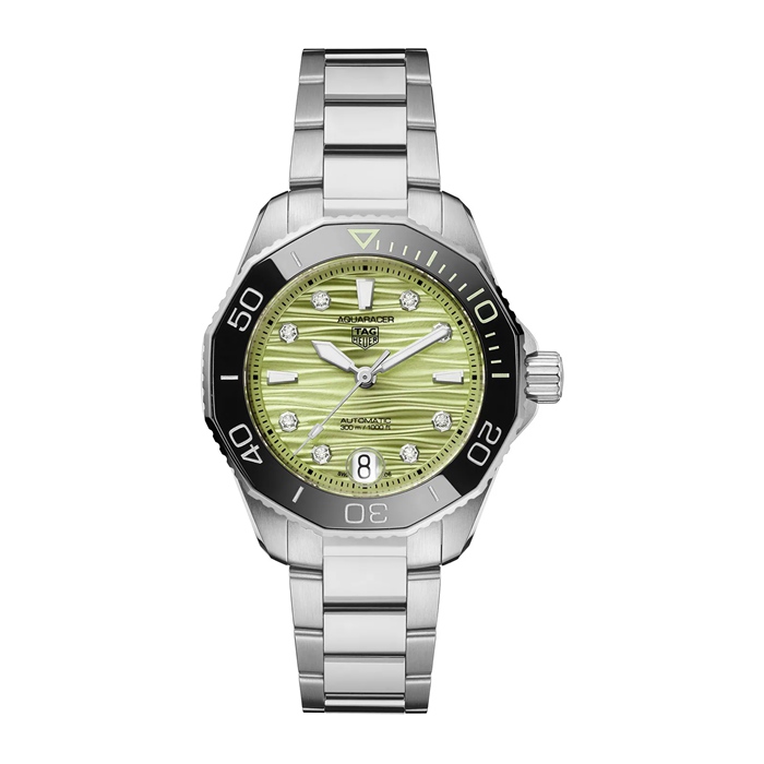 TAG Heuer Montre Femme Aquaracer Professional 300 36mm Vert WBP231L.BA0618