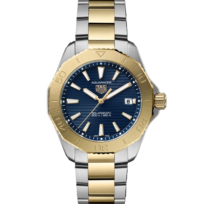 TAG Heuer Montre Homme Aquaracer Professional 200 Solargraph 40mm WBP1120.BB0002