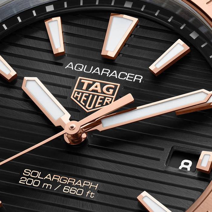 TAG Heuer Montre Homme Aquaracer Professional 200 Solargraph 40mm WBP1121.BB0003 – Image 4