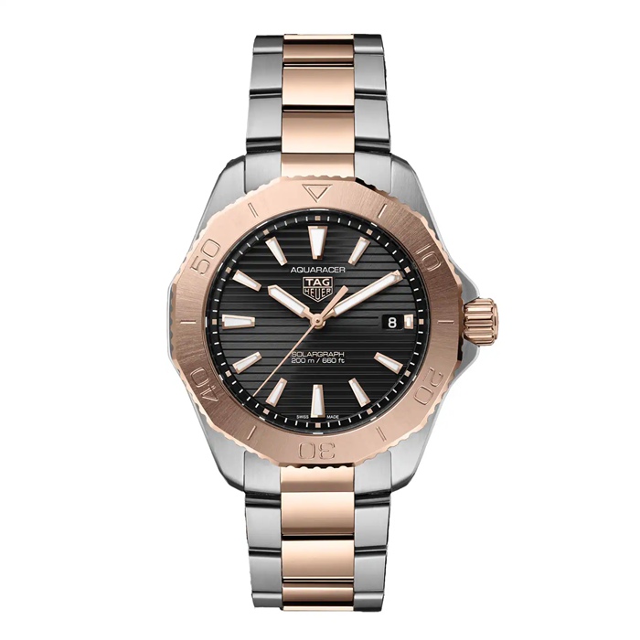 TAG Heuer Montre Homme Aquaracer Professional 200 Solargraph 40mm WBP1121.BB0003
