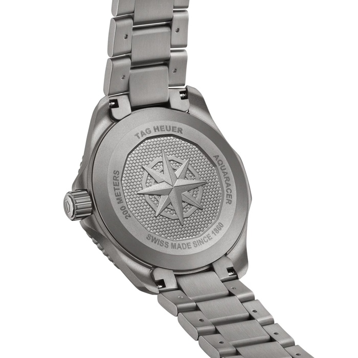 TAG Heuer Montre Homme Aquaracer Professional 200 Solargraph Titanium 40mm Bleu WBP1182.BF0000 – Image 4