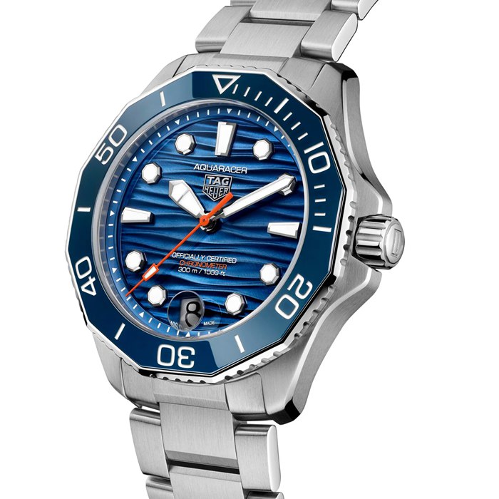 TAG Heuer Montre Homme Aquaracer Professional 300 Date 42mm Bleu WBP5111.BA0013 – Image 2
