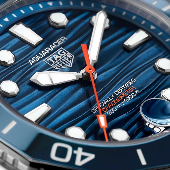 TAG Heuer Montre Homme Aquaracer Professional 300 Date 42mm Bleu WBP5111.BA0013 – Image 3