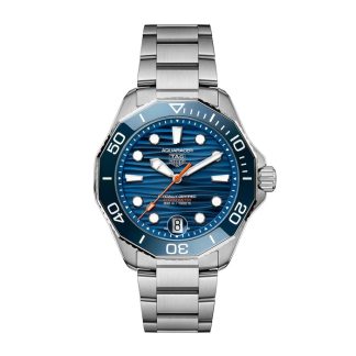 TAG Heuer Montre Homme Aquaracer Professional 300 Date 42mm Bleu WBP5111.BA0013