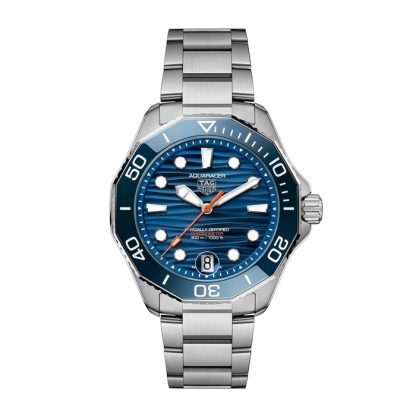 TAG Heuer Montre Homme Aquaracer Professional 300 Date 42mm Bleu WBP5111.BA0013