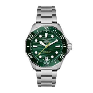 TAG Heuer Montre Homme Aquaracer Professional 300 Date 42mm Vert WBP5116.BA0013
