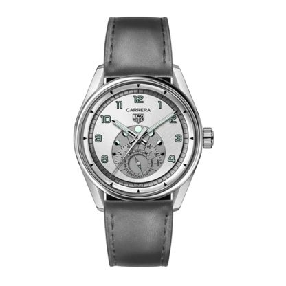TAG Heuer Montre Homme Carrera Astronomer 39mm Bracelet Veau Argent WBX2112.FC6615