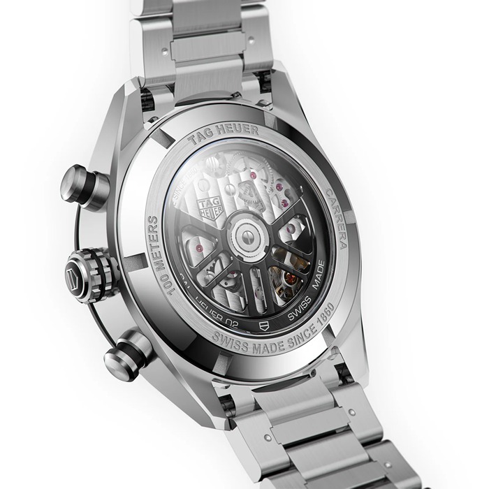 TAG Heuer Montre Homme Carrera Calibre Heuer 02 44mm CBN2A1B.BA0643 – Image 3