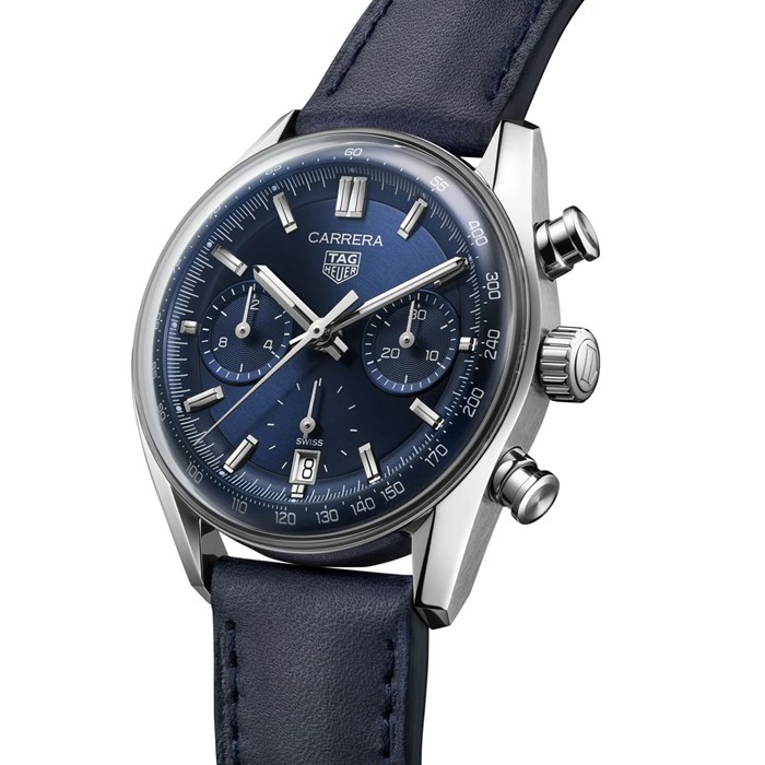 TAG Heuer Montre Homme Carrera Chronograph 39mm Bleu CBS2212.FC6535 – Image 2