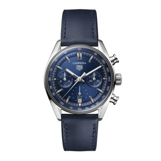 TAG Heuer Montre Homme Carrera Chronograph 39mm Bleu CBS2212.FC6535