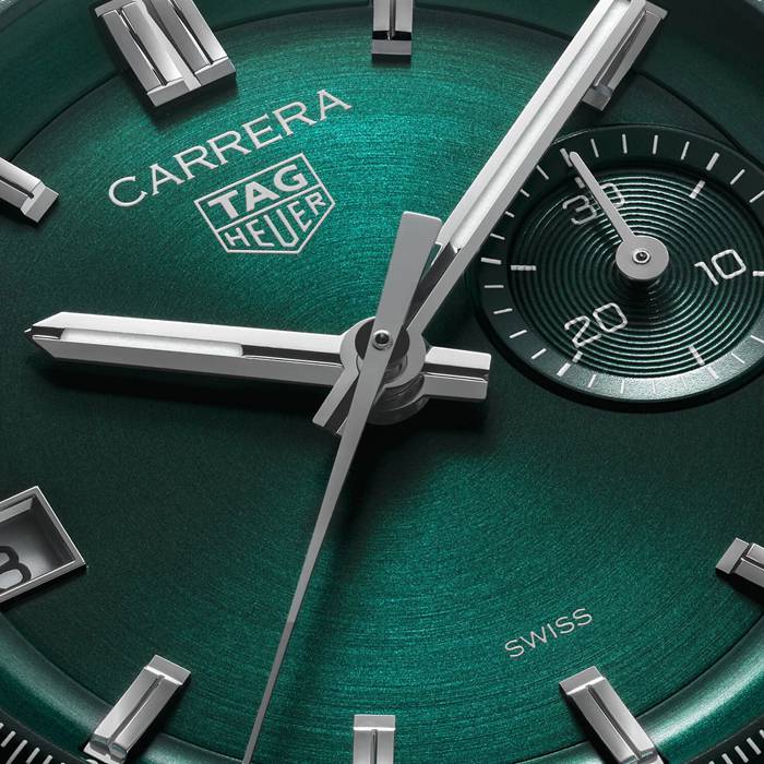 TAG Heuer Montre Homme Carrera Chronograph 39mm Vert CBS2211.FC6545 – Image 3