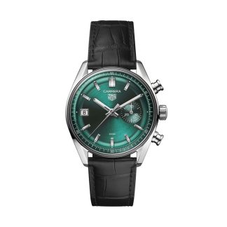 TAG Heuer Montre Homme Carrera Chronograph 39mm Vert CBS2211.FC6545