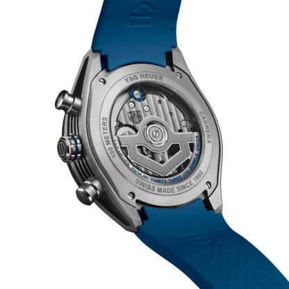 TAG Heuer Montre Homme Carrera Chronograph Extreme Sport 44mm Bleu CBU2081.FT6274 – Image 5