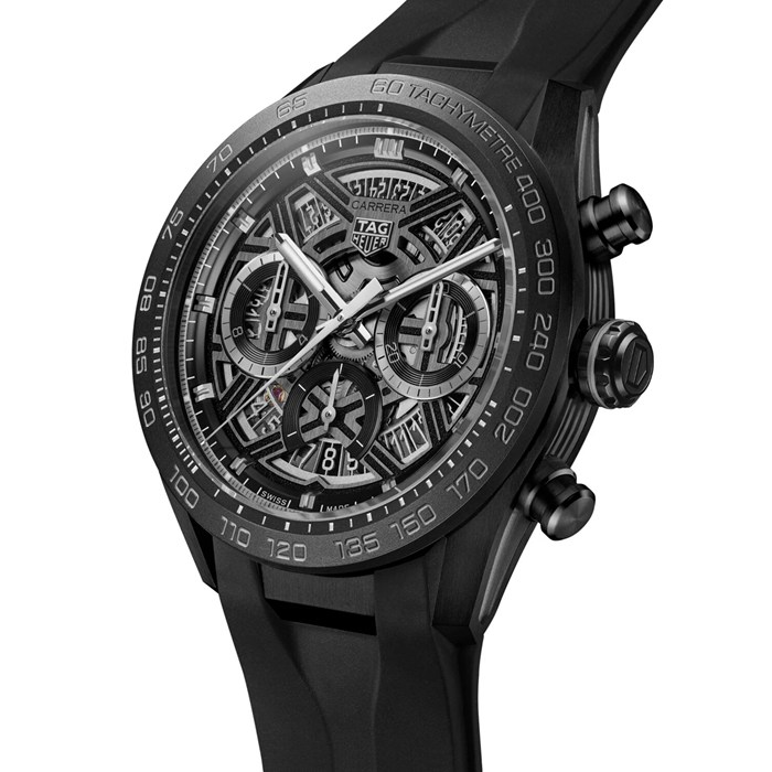 TAG Heuer Montre Homme Carrera Chronograph Extreme Sport 44mm Noir CBU2080.FT6272 – Image 2