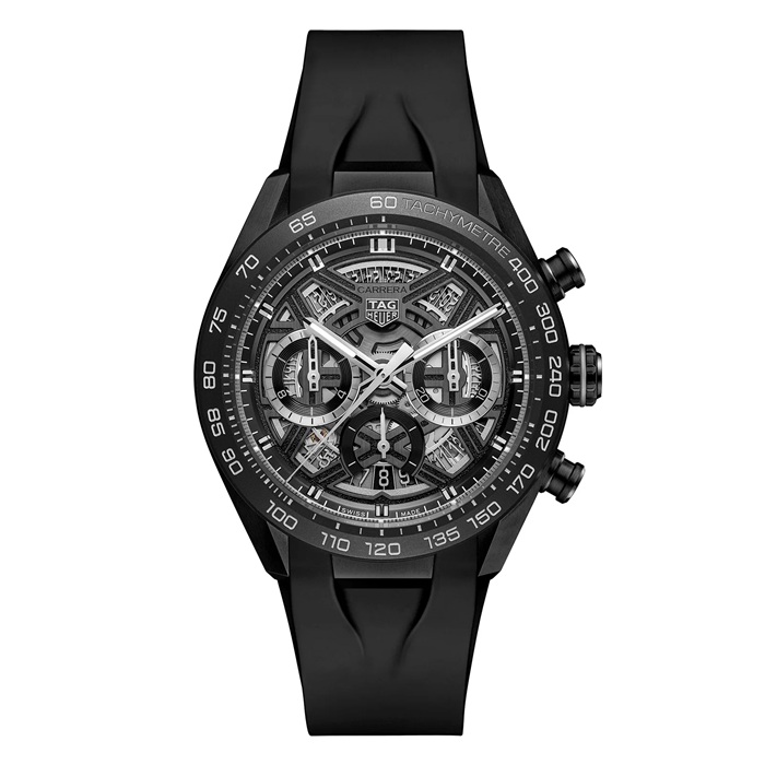 TAG Heuer Montre Homme Carrera Chronograph Extreme Sport 44mm Noir CBU2080.FT6272