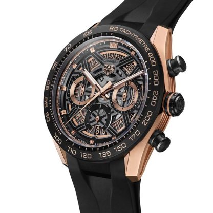 TAG Heuer Montre Homme Carrera Chronograph Extreme Sport 44mm Or CBU2050.FT6273 – Image 2