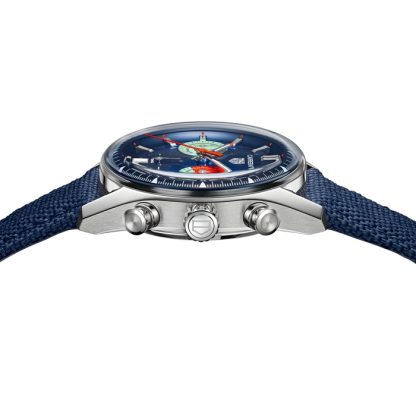 TAG Heuer Montre Homme Carrera Chronograph Skipper 39mm Bleu CBS2213.FN6002 – Image 4