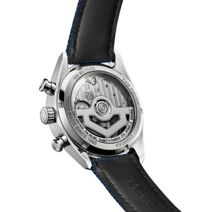 TAG Heuer Montre Homme Carrera Chronograph Skipper 39mm Bleu CBS2213.FN6002 – Image 5