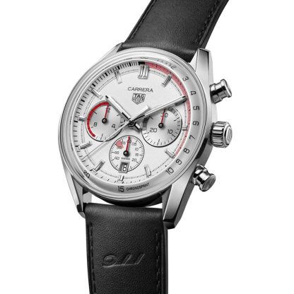 TAG Heuer Montre Homme Carrera Chronosprint X Porsche Special Edition 42mm Argent CBS2011.FC6529 – Image 2