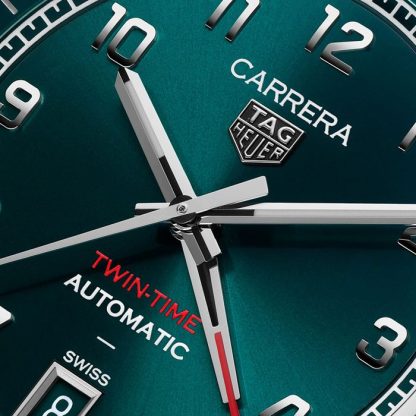 TAG Heuer Montre Homme Carrera Date 41mm Vert WDA2114.BA0043 – Image 3