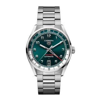 TAG Heuer Montre Homme Carrera Date 41mm Vert WDA2114.BA0043