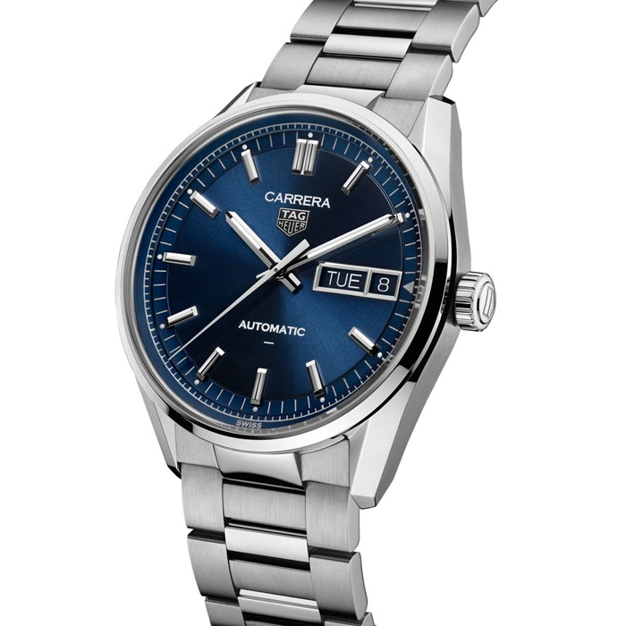 TAG Heuer Montre Homme Carrera Day-Date 41mm Bleu WDA2112.BA0043 – Image 2