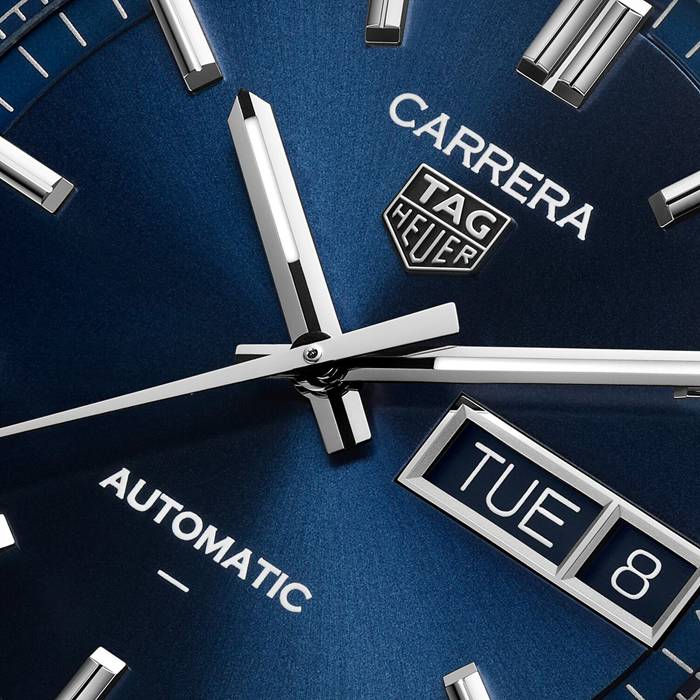 TAG Heuer Montre Homme Carrera Day-Date 41mm Bleu WDA2112.BA0043 – Image 3