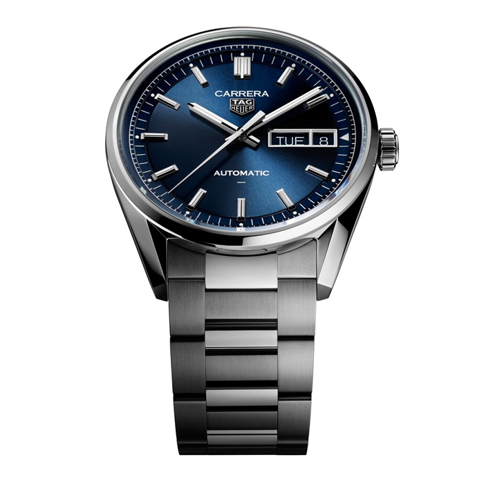 TAG Heuer Montre Homme Carrera Day-Date 41mm Bleu WDA2112.BA0043 – Image 4
