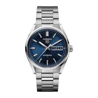 TAG Heuer Montre Homme Carrera Day-Date 41mm Bleu WDA2112.BA0043