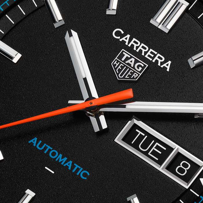 TAG Heuer Montre Homme Carrera Day-Date 41mm Noir WDA2110.FC6614 – Image 3
