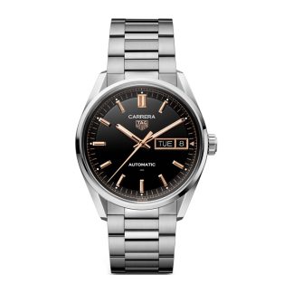 TAG Heuer Montre Homme Carrera Day-Date 41mm Noir WDA2111.BA0043