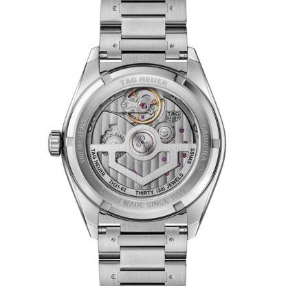 TAG Heuer Montre Homme Carrera Day-Date 41mm Or Rose Noir WDA2111.BD0001 – Image 4
