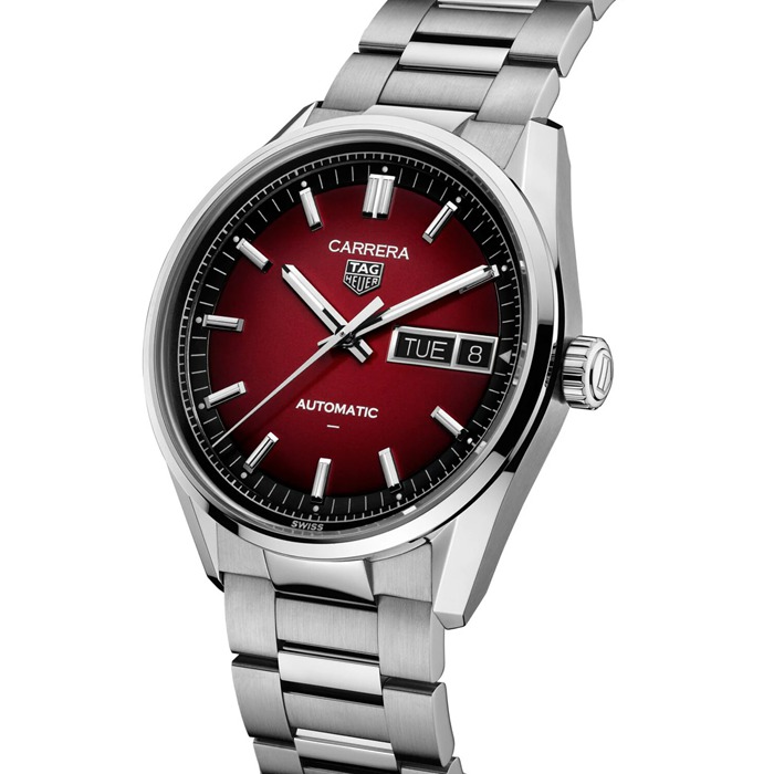 TAG Heuer Montre Homme Carrera Day-Date 41mm Rouge WDA2113.BA0043 – Image 2