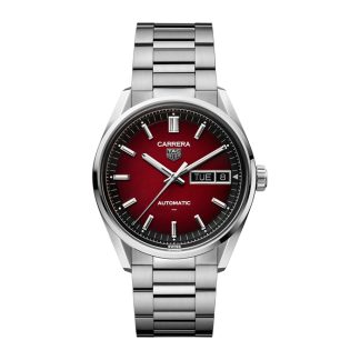 TAG Heuer Montre Homme Carrera Day-Date 41mm Rouge WDA2113.BA0043