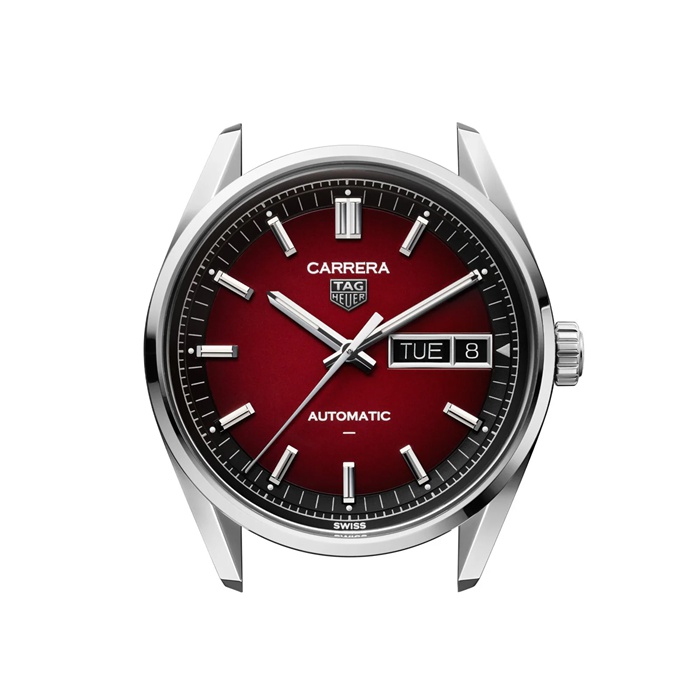 TAG Heuer Montre Homme Carrera Day-Date 41mm Rouge WDA2113.BA0043 – Image 5