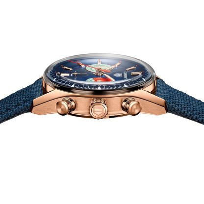TAG Heuer Montre Homme Carrera Skipper Chronograph 39mm Bleu CBS2241.FN8023 – Image 4