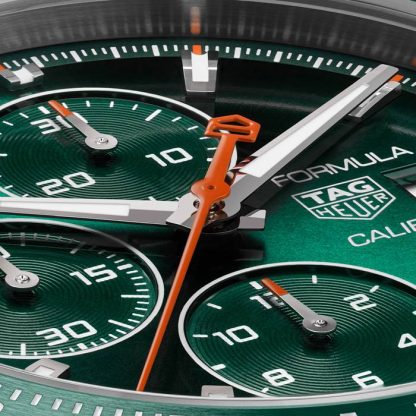 TAG Heuer Montre Homme Formula 1 Chronograph 44mm Vert CAZ201H.BA0876 – Image 3
