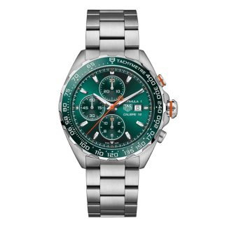 TAG Heuer Montre Homme Formula 1 Chronograph 44mm Vert CAZ201H.BA0876