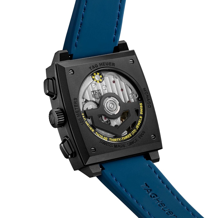 TAG Heuer Montre Homme Monaco Skeleton 39mm Bleu CBL2188.FT6261 – Image 5