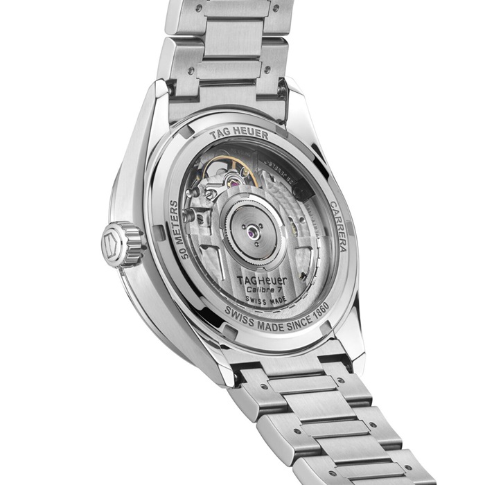 TAG Heuer Montre Unisexe Carrera Date 36mm Argent WBN2310.BA0001 – Image 5