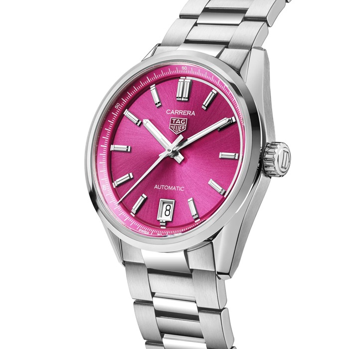 TAG Heuer Montre unisexe Carrera Date 36 mm Rose WBN2313.BA0001 – Image 2