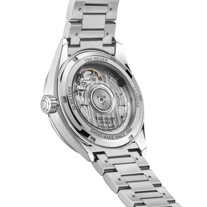 TAG Heuer Montre unisexe Carrera Date 36 mm Rose WBN2313.BA0001 – Image 5