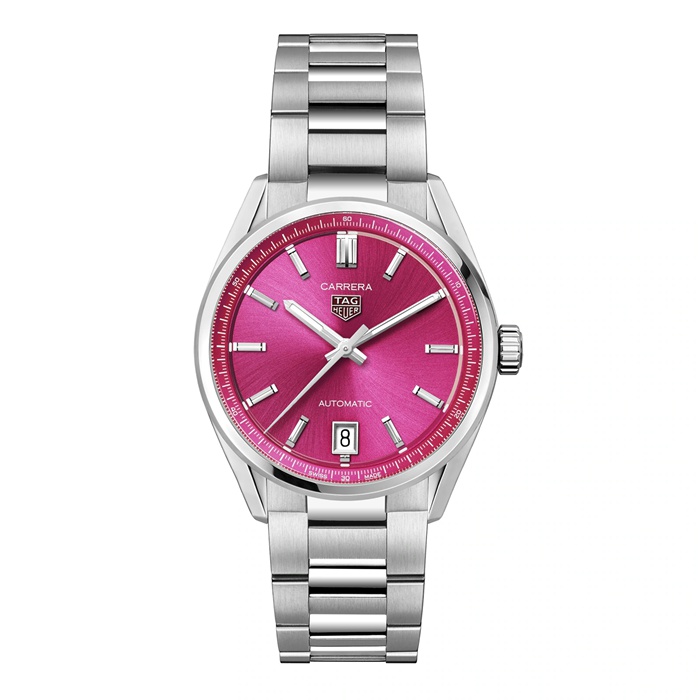 TAG Heuer Montre unisexe Carrera Date 36 mm Rose WBN2313.BA0001