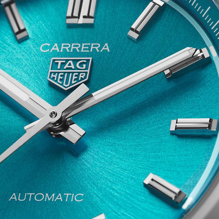 TAG Heuer Montre unisexe Carrera Date 36 mm Turquoise WBN2316.BA0001 – Image 4